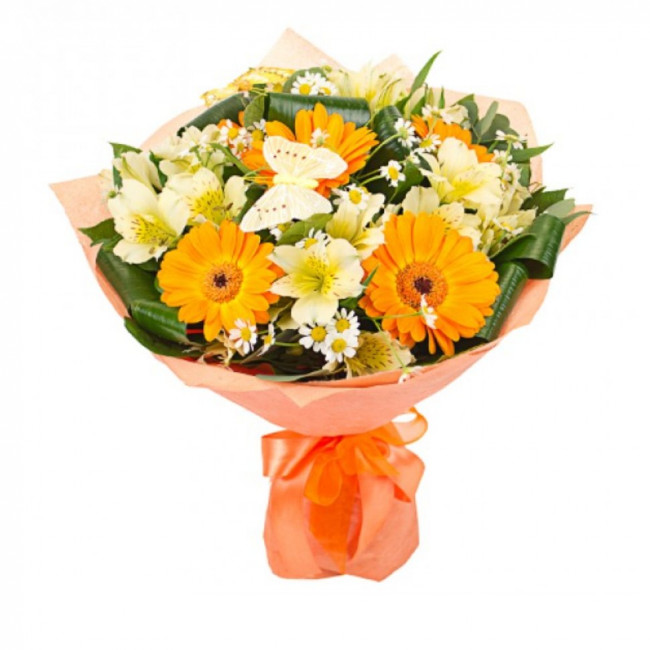 Букет цветов "Рыжик" Букет цветов "Рыжик"